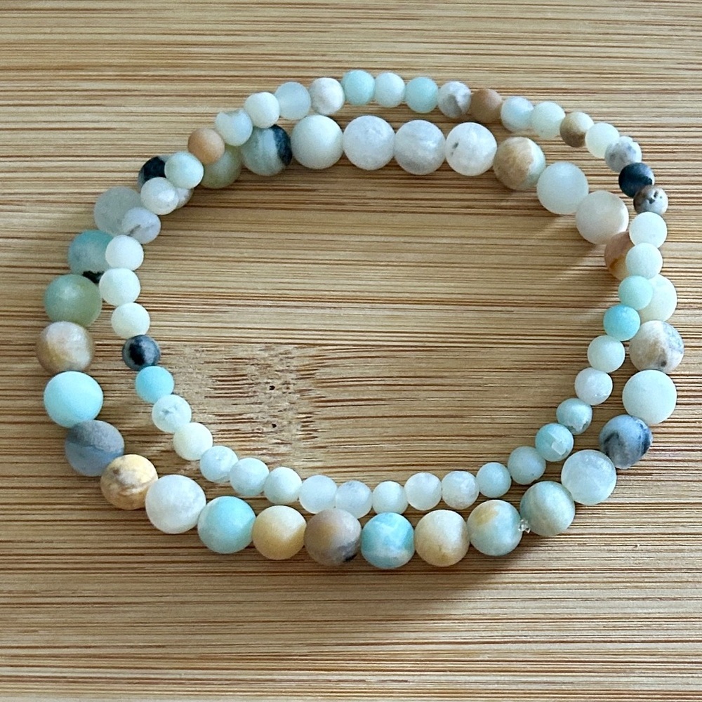 NEW Natural semi precious stone bracelets